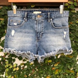 Frayed Jean Shorts H&M
